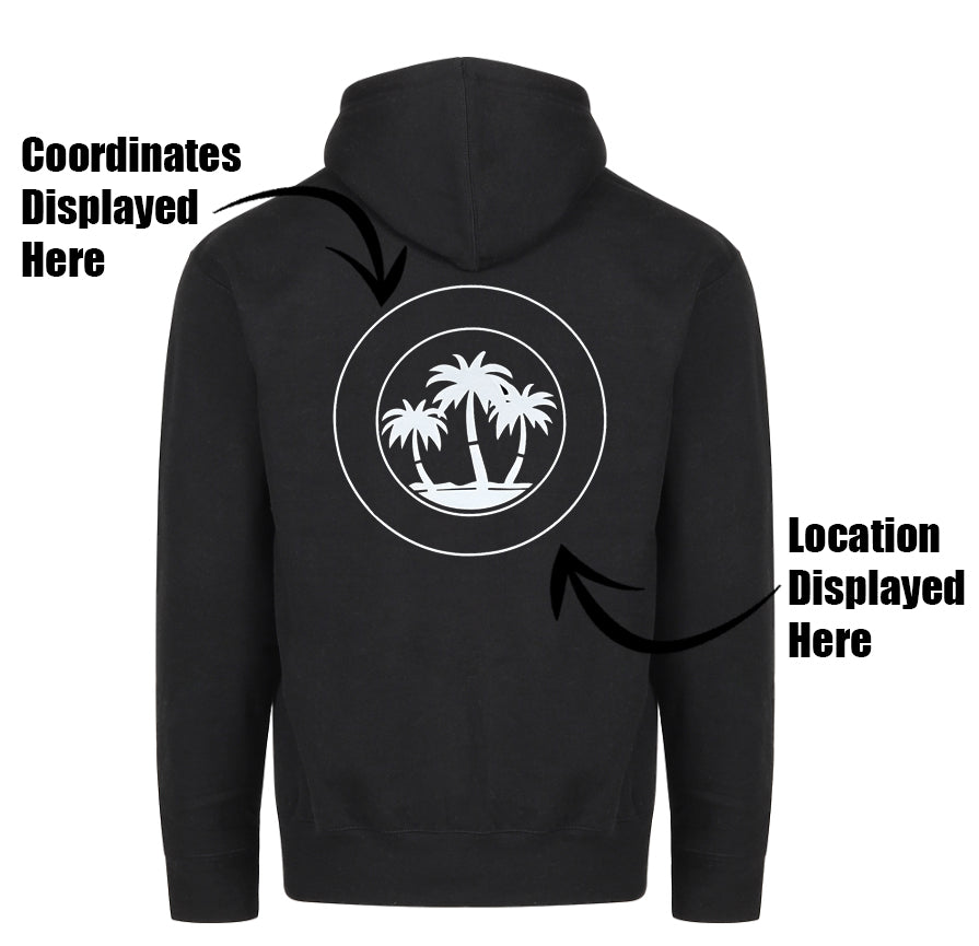 Beach Theme - Mappd Clothing - Sweater / Heavy Weight Hoodie - 11 Colors to choose from!