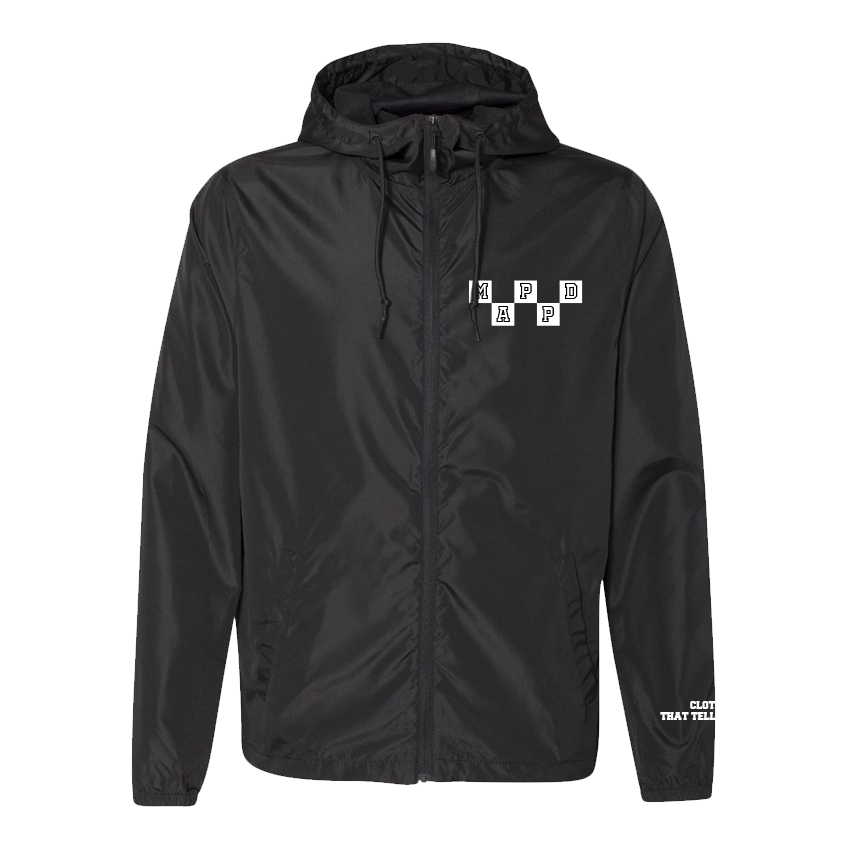 REFLECTIVE PRINT - Checkerboard - Mappd Clothing - Windbreaker