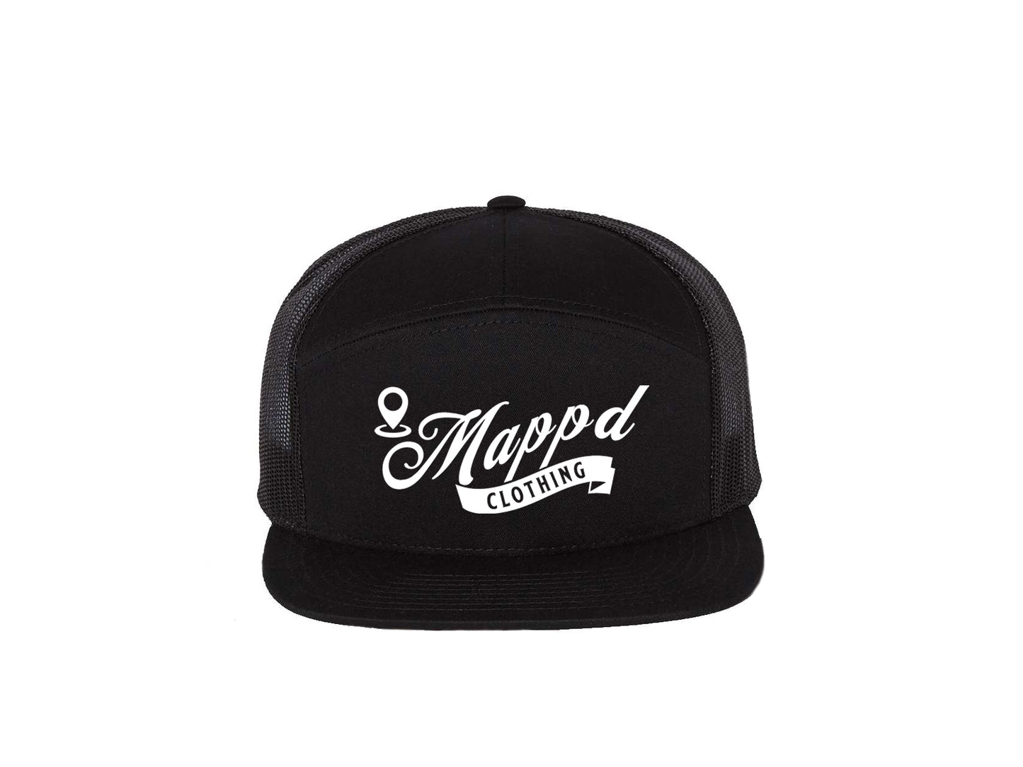 Mappd Clothing Logo 7-Panel Hat // Multiple Colors Available