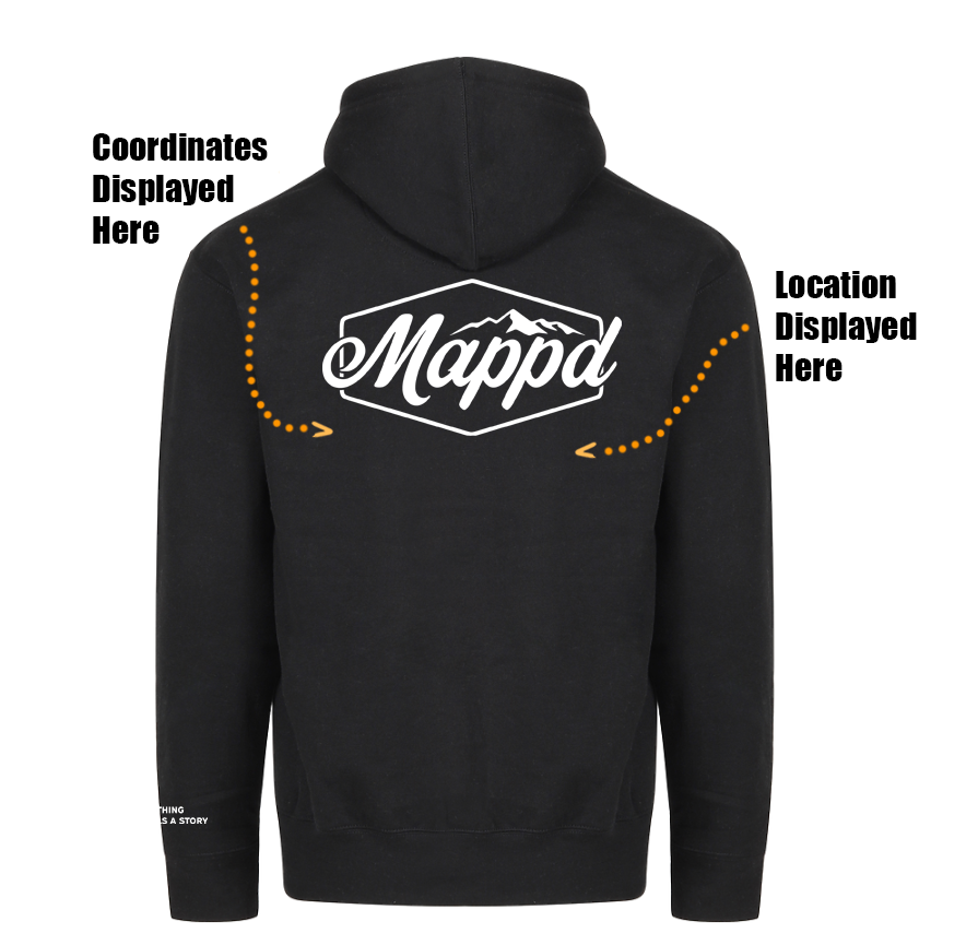 Brush Script - Mappd Clothing - Sweater / Heavy Weight Hoodie