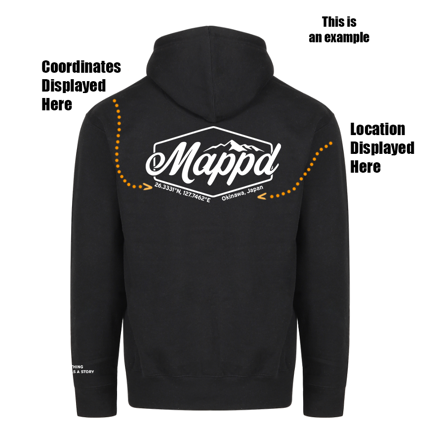 Brush Script - Mappd Clothing - Sweater / Heavy Weight Hoodie