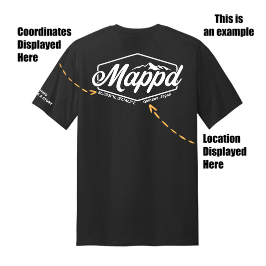 Brush Script - Mappd Clothing - TShirt