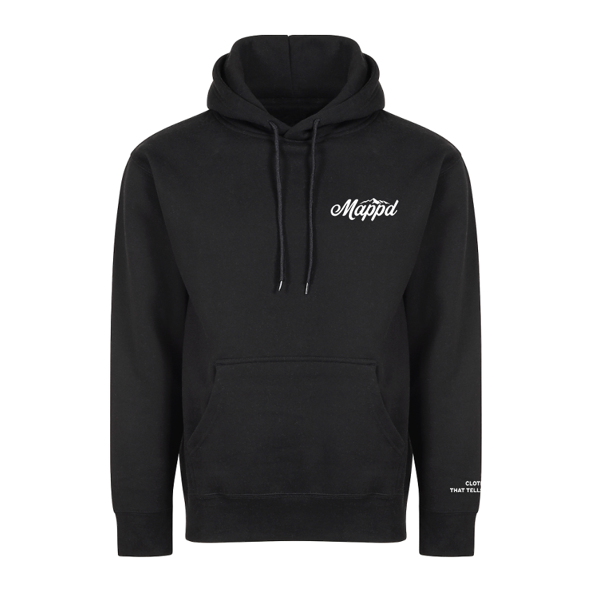 Brush Script - Mappd Clothing - Sweater / Heavy Weight Hoodie