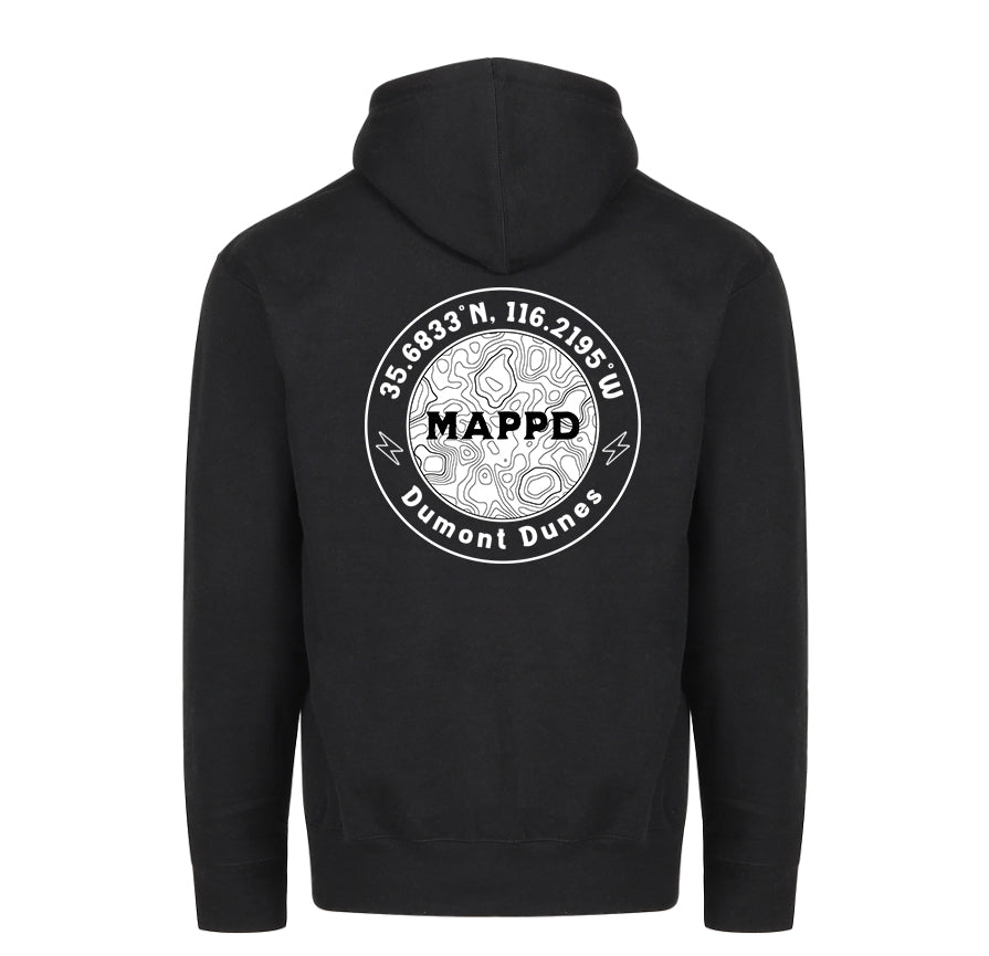 Dumont Dunes Hoodie - Mappd Clothing - Sweater / Heavy Weight Hoodie - 11 Colors to choose from!