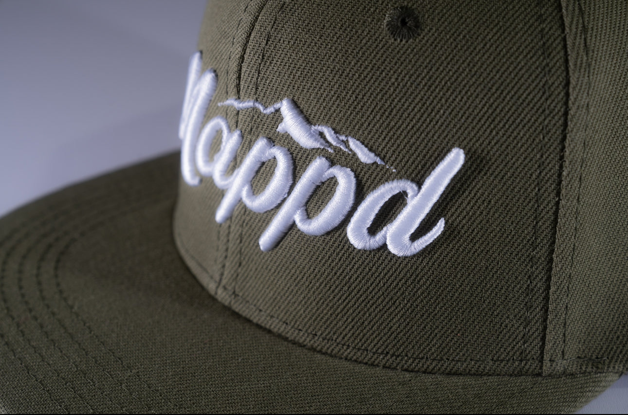 Mappd Clothing Logo 6-Panel Hat // Multiple Colors Available