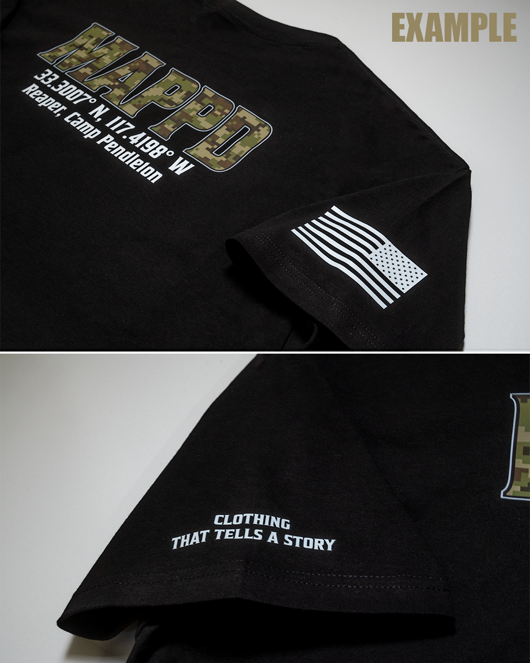 *USMC VETERAN* Mappd Clothing - TShirt