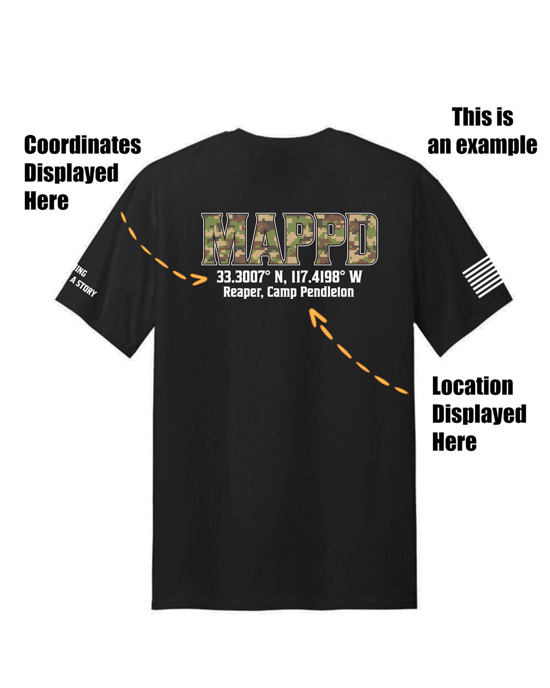 *USMC VETERAN* Mappd Clothing - TShirt