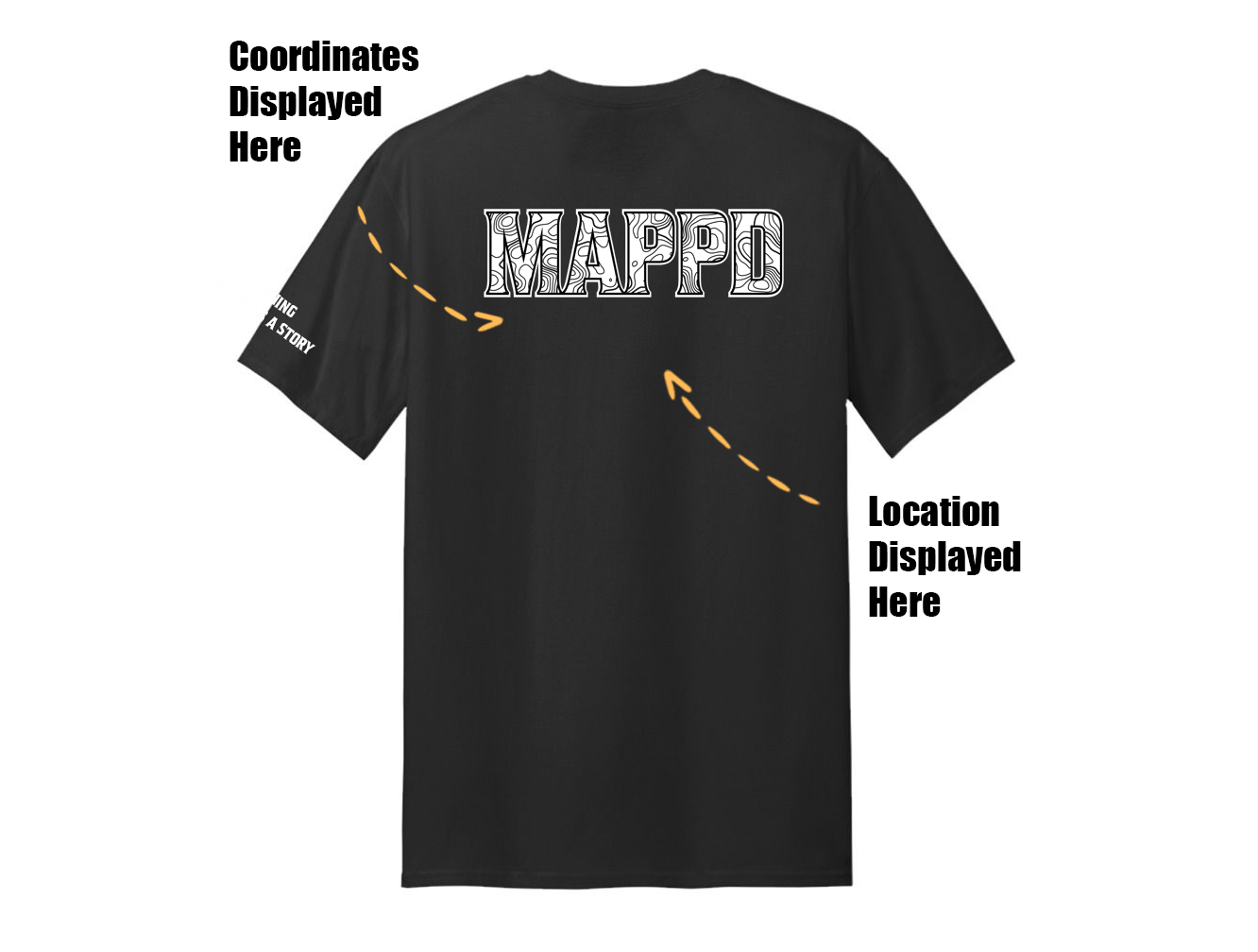 MAPPD topo Logo - Mappd Clothing - TShirt - 18 Colors to choose from!