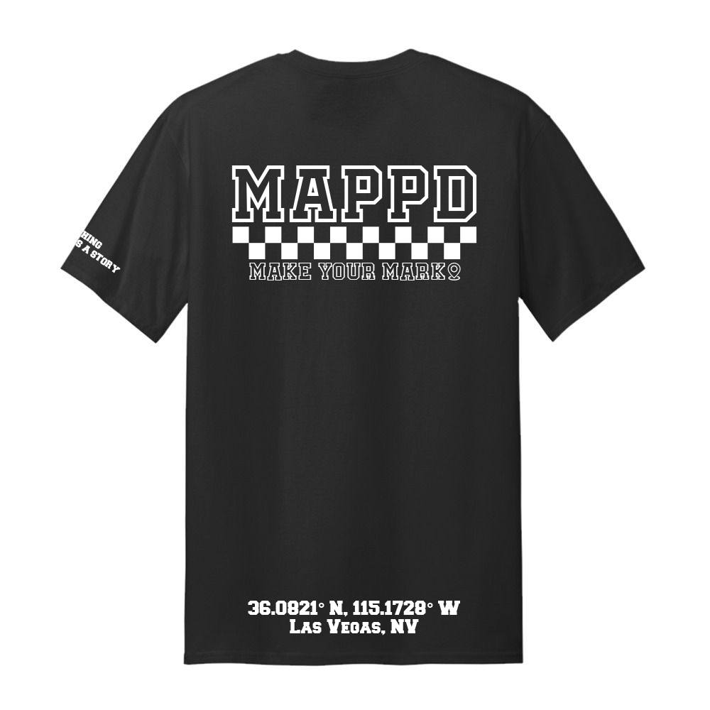 REFLECTIVE PRINT - Checkerboard - Mappd Clothing - TShirt