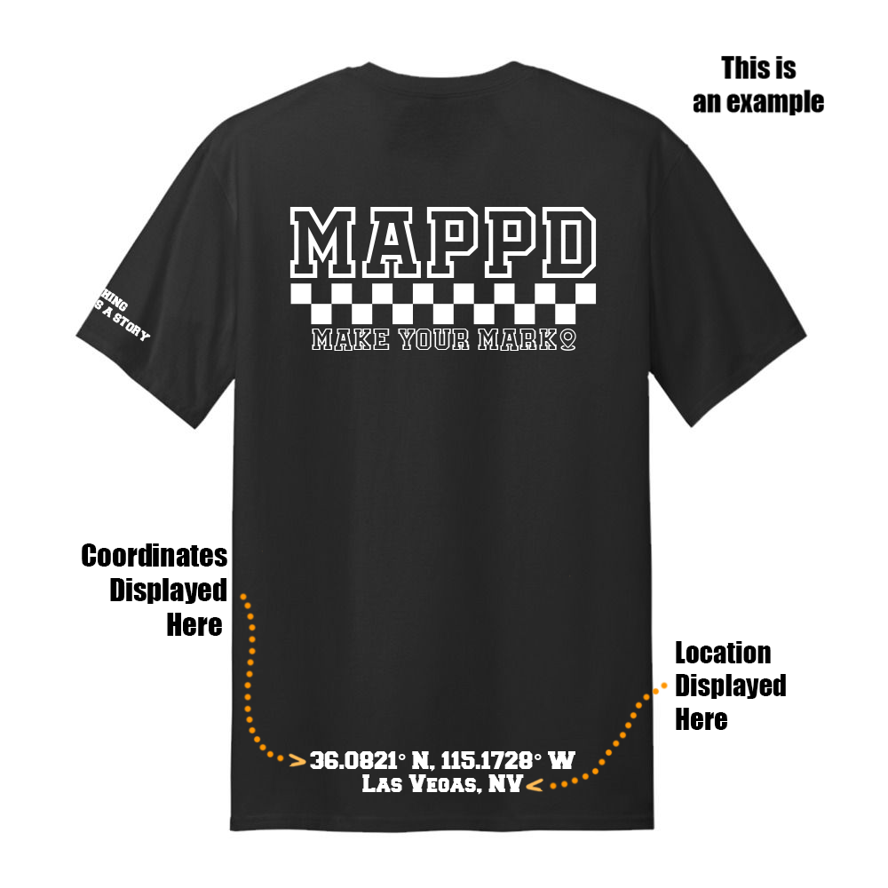 REFLECTIVE PRINT - Checkerboard - Mappd Clothing - TShirt