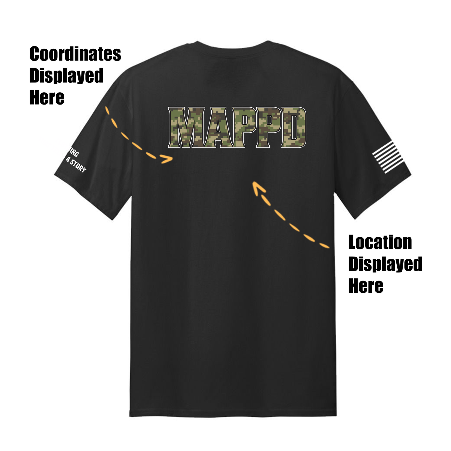 *USMC VETERAN* Mappd Clothing - TShirt